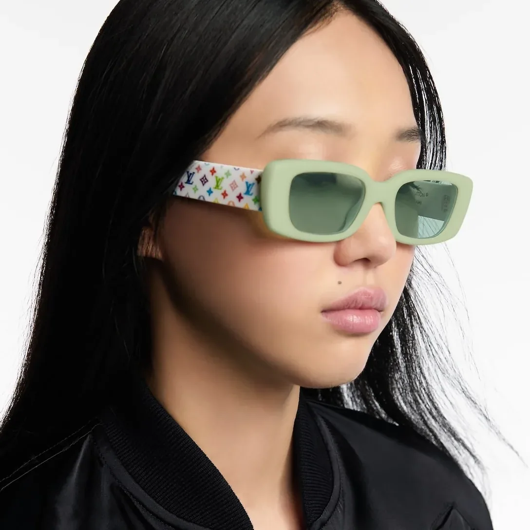 Louis Vuitton LV x TM Multigram Cat Eye Sunglasses Green