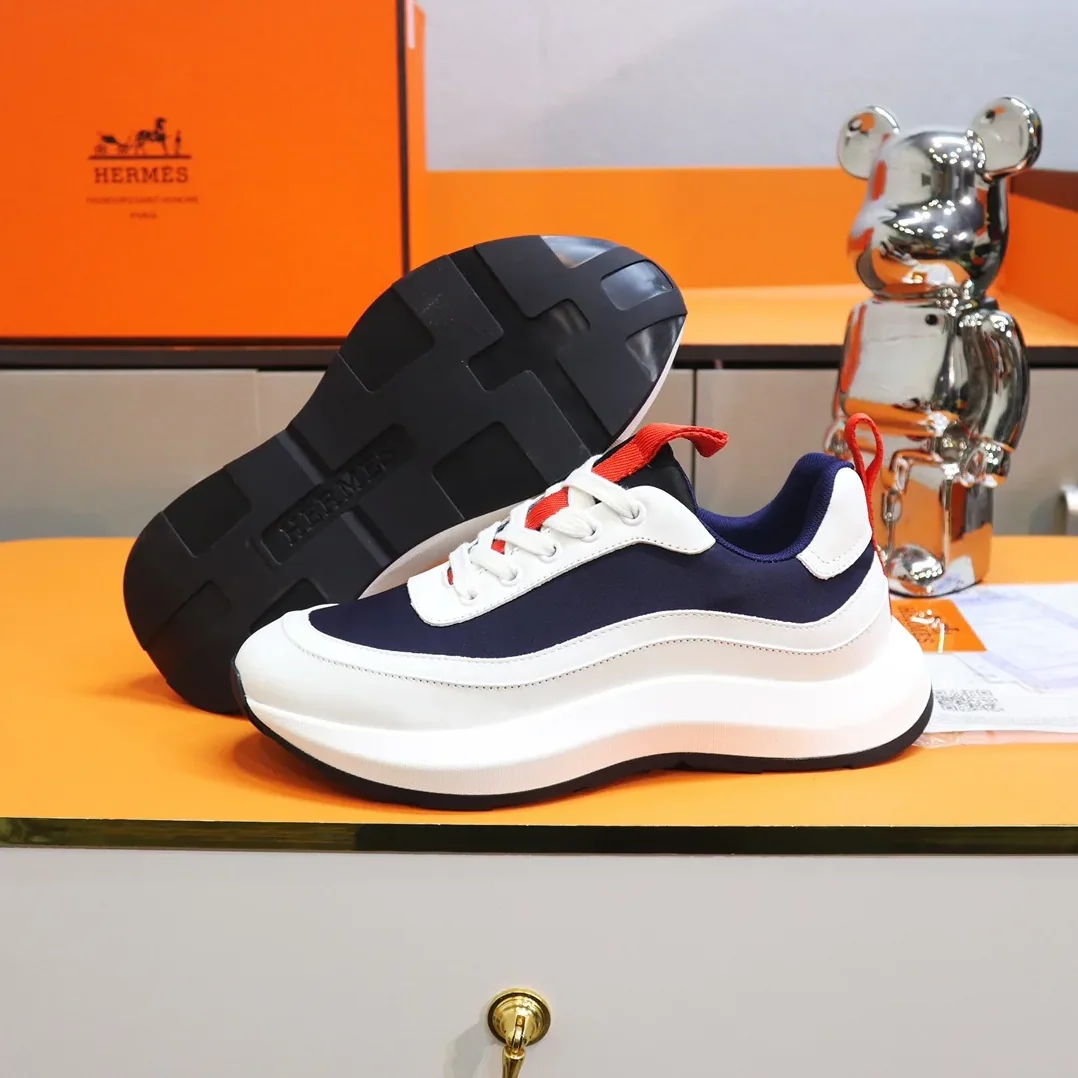 Hermes Gramme Sneakers Dark Blue Hermes Gramme Sneakers Dark Blue