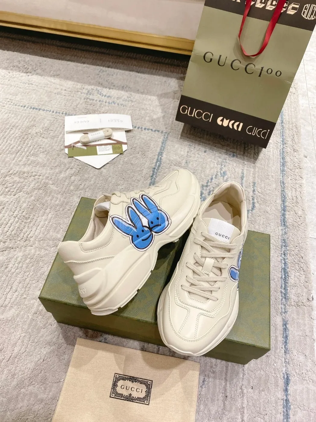 Gucci Rhyton Sneaker White Gucci Rhyton Sneaker White