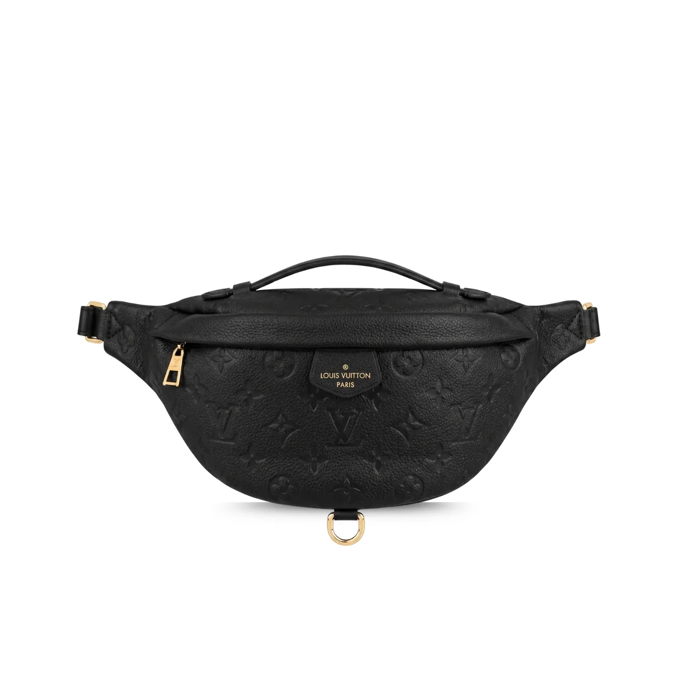 Louis Vuitton Bumbag / Black Monogram Empreinte Gold Hardware