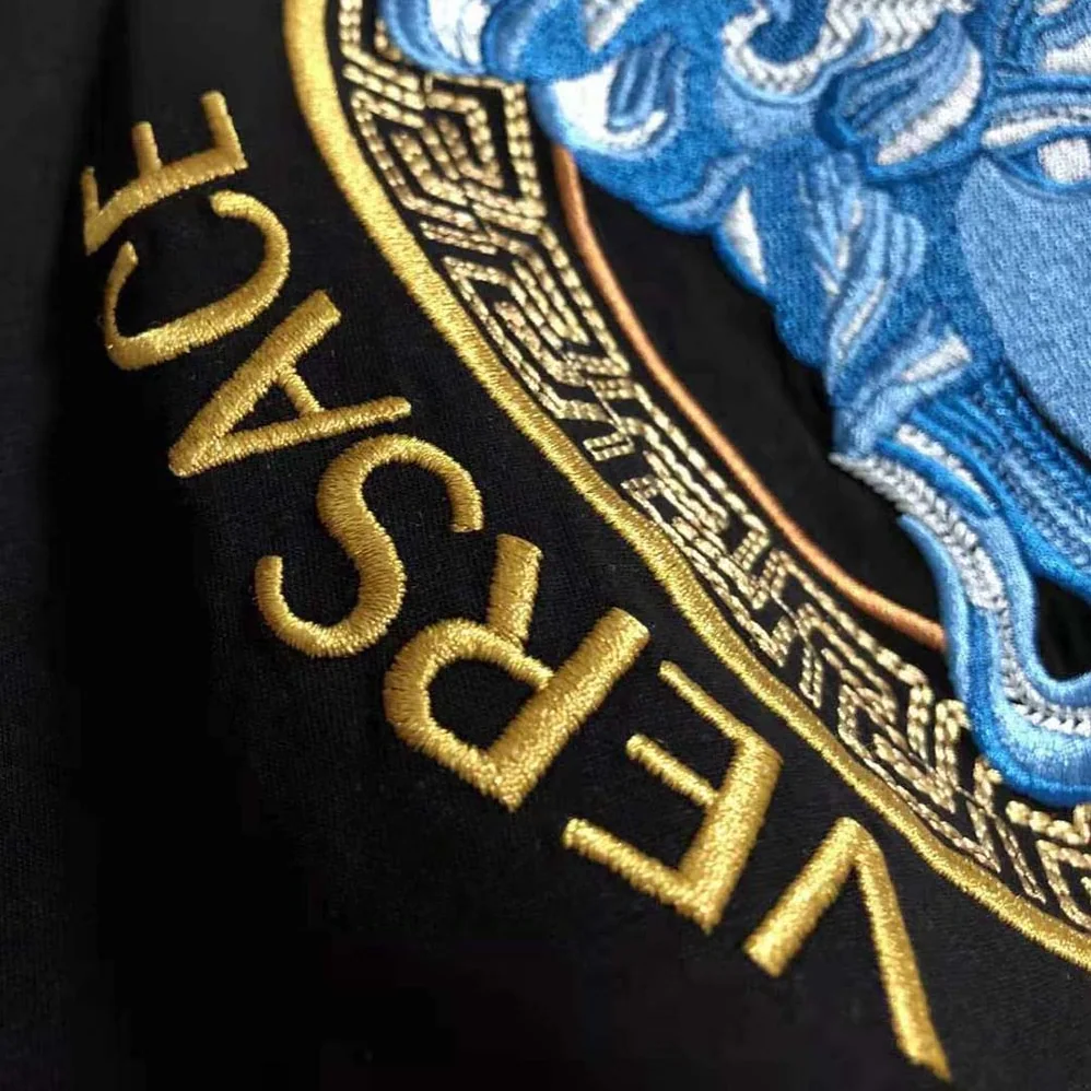 Versace Medusa Amplified Embroidered T for Women in shirt Versace Medusa Amplified Embroidered T for Women in shirt