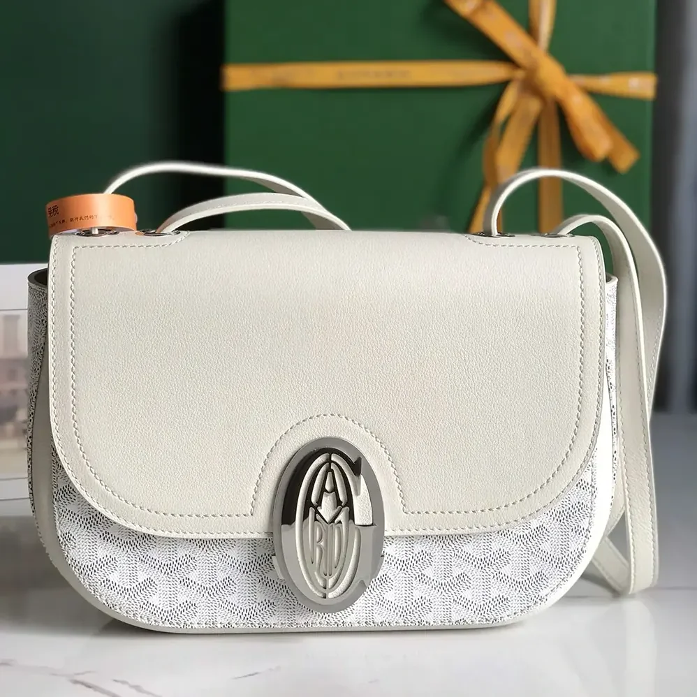 Goyard 233 Bag for Unisex in White Goyard 233 Bag for Unisex in White