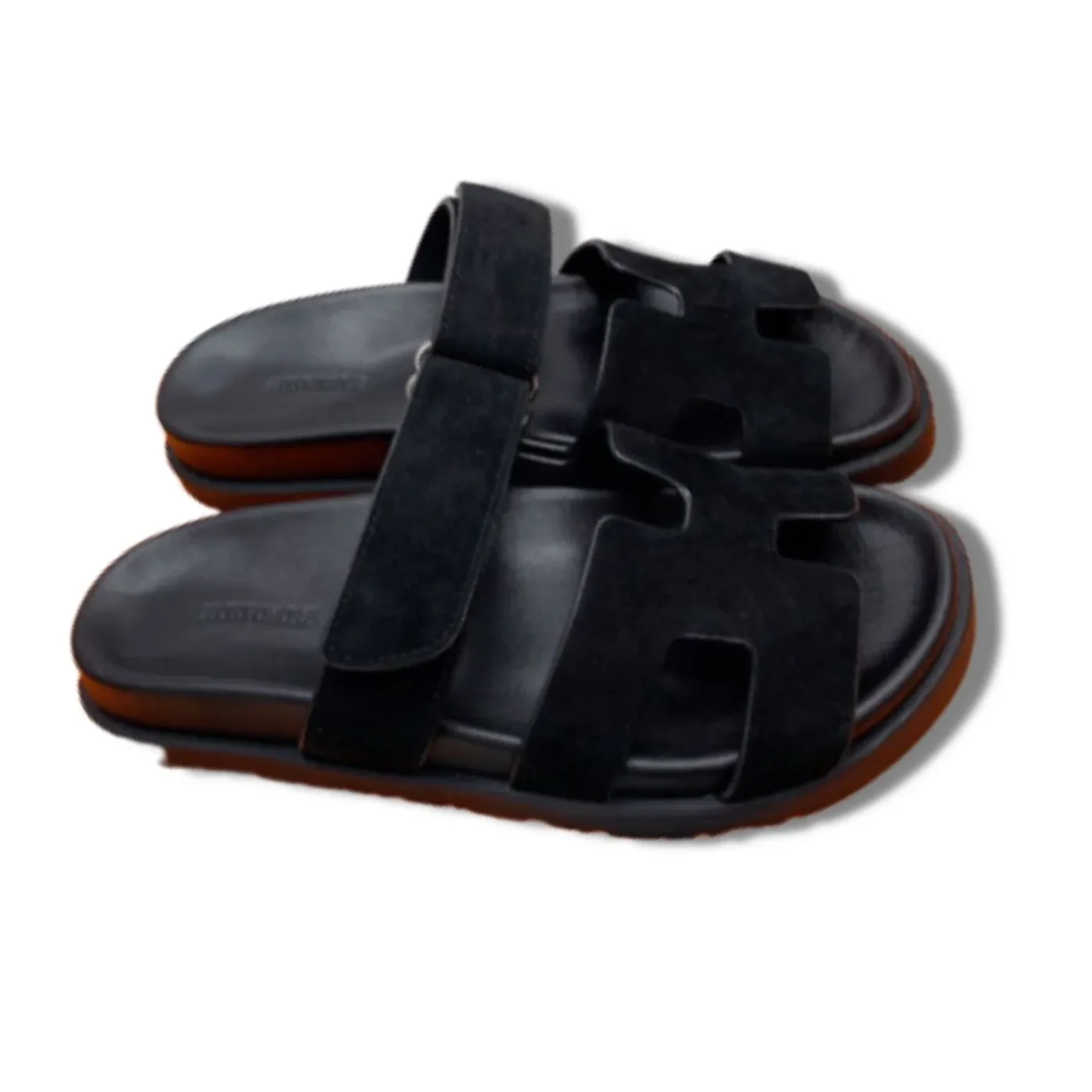 Hermes Chypre Sandal Black Hermes Chypre Sandal Black