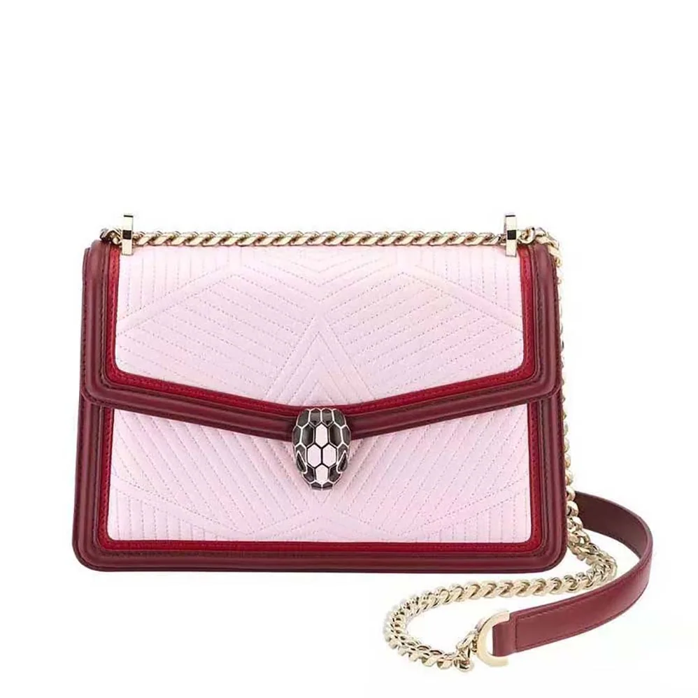 Bvlgari Serpenti Forever Shoulder Bag for Women in Pink Bvlgari Serpenti Forever Shoulder Bag for Women in Pink