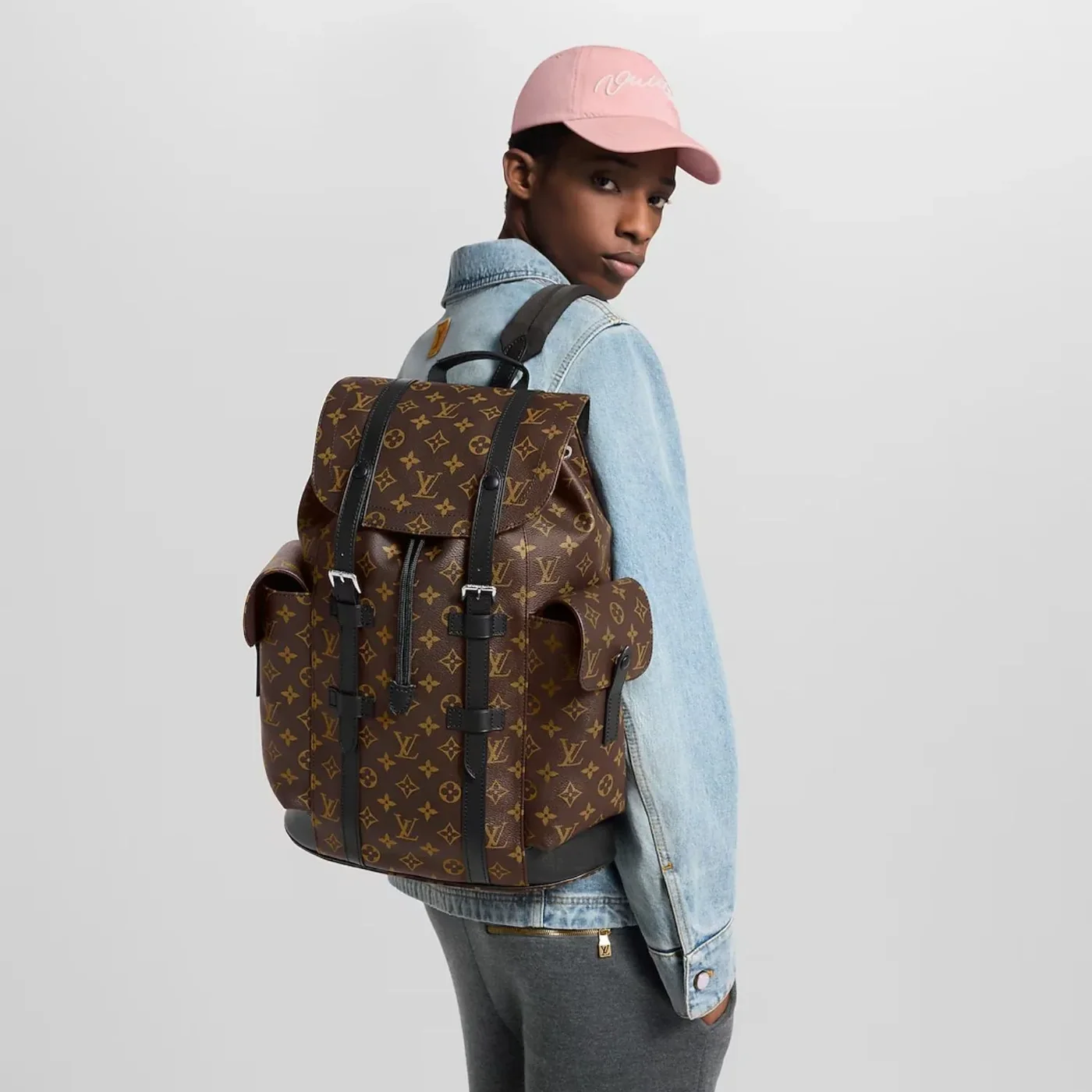 Louis Vuitton Christopher MM Backpack in Brown Louis Vuitton Christopher MM Backpack in Brown