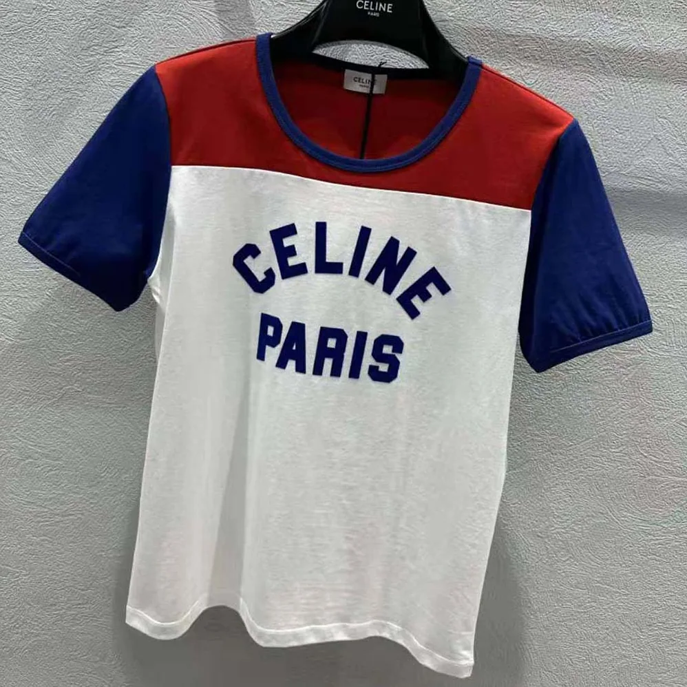 Celine Paris 70's T for Men in shirt in Cotton Jersey Celine Paris 70's T for Men in shirt in Cotton Jersey