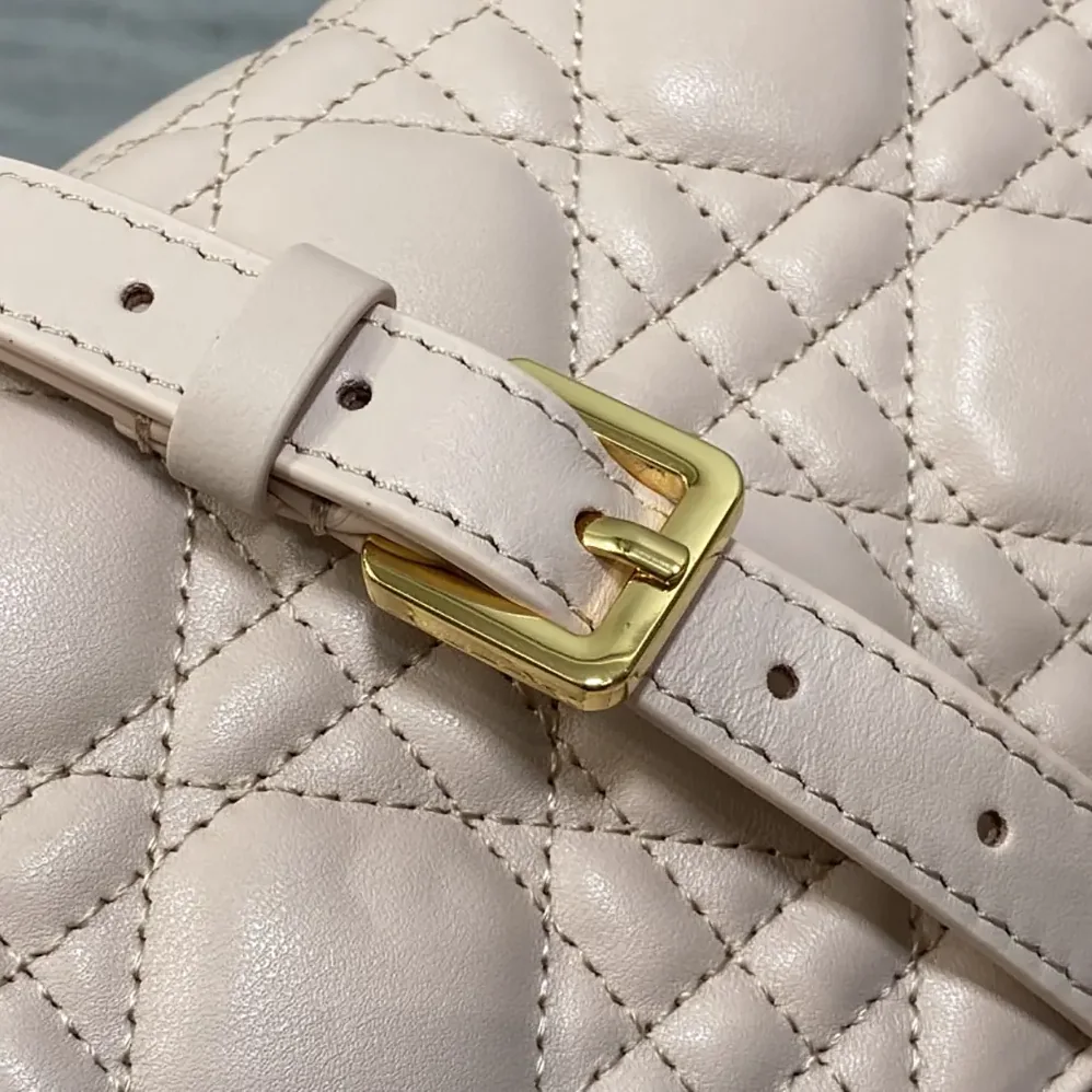 Dior Jolie Mini Bag Powder Pink Cannage Lambskin for Women Dior Jolie Mini Bag Powder Pink Cannage Lambskin for Women
