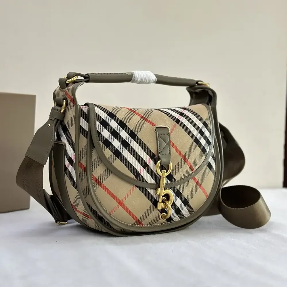 Burberry Small B Clip Messenger Bag for Women