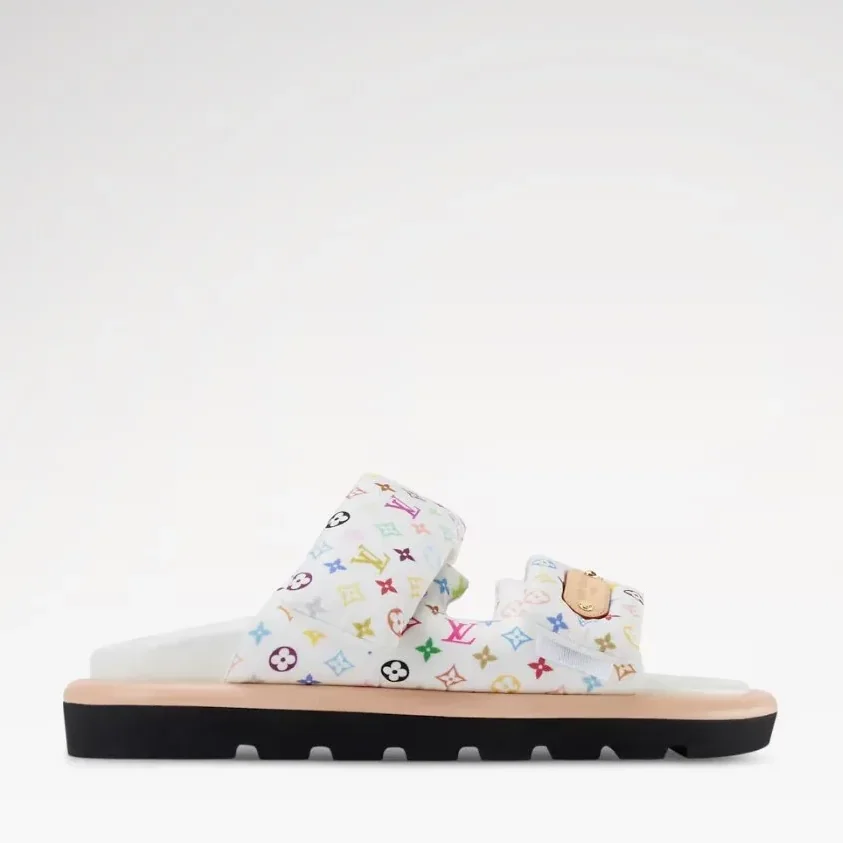 Louis Vuitton LV x TM Pool Pillow Comfort Mules White 1AJNEW