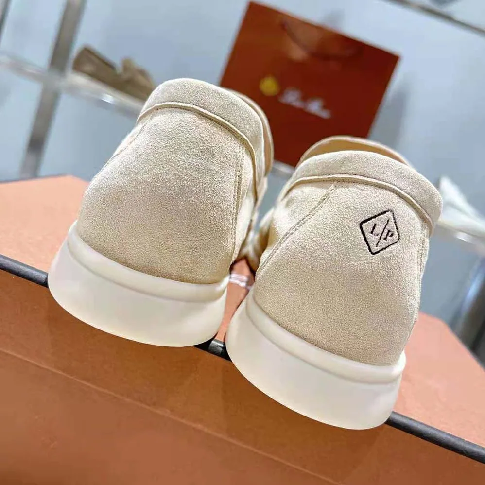 Loro Piana Summer Charms Walk Loafers for Unisex in Beige