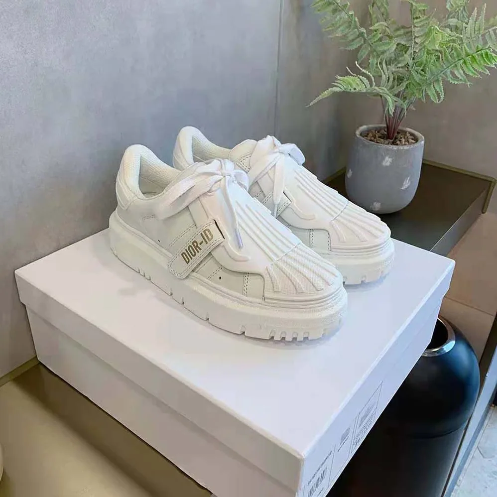 Dior Dior-Id Sneaker White Rubber and Calfskin for Women