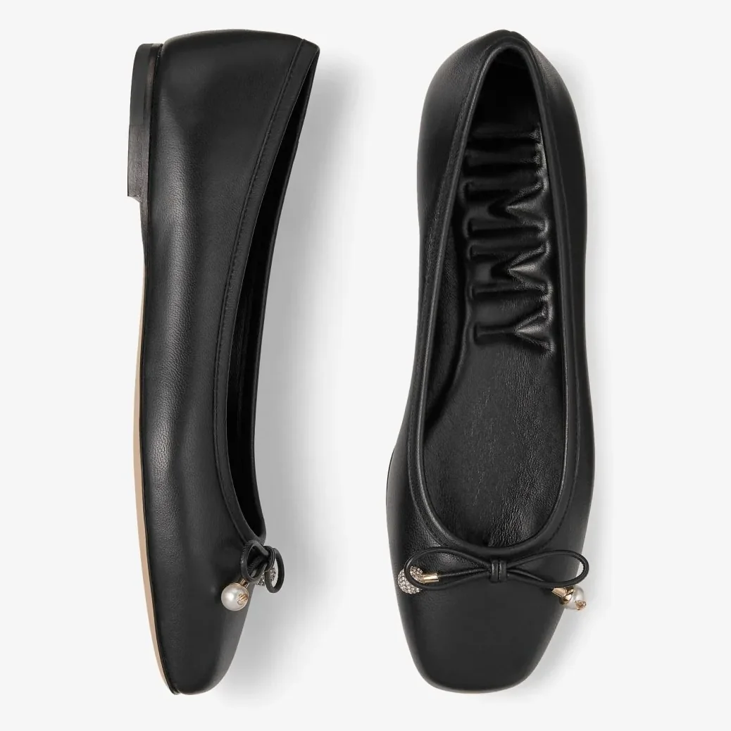 Jimmy Choo Elme Flat Biscuit ELMEFLATNAP Jimmy Choo Elme Flat Biscuit ELMEFLATNAP