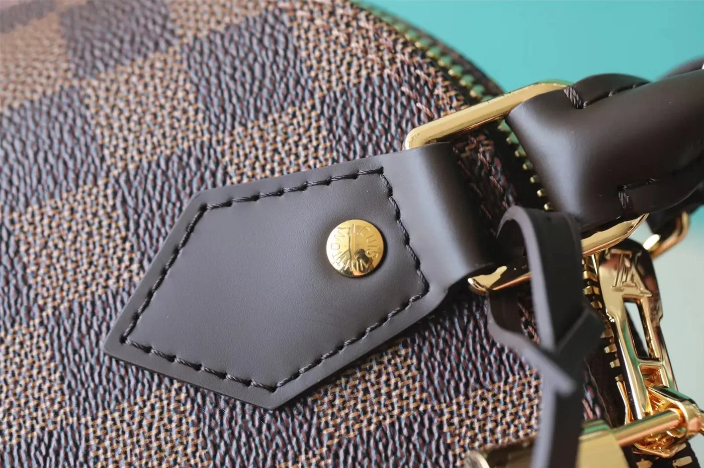Louis Vuitton Alma BB Top Handle Bag in Brown Gold Hardware Louis Vuitton Alma BB Top Handle Bag in Brown Gold Hardware