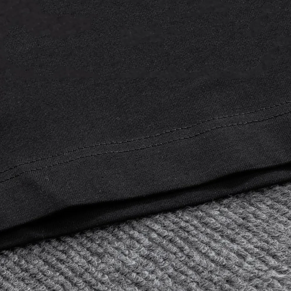 Dior Reverse T-Shirt Relaxed Fit Black Cotton Jersey for Men