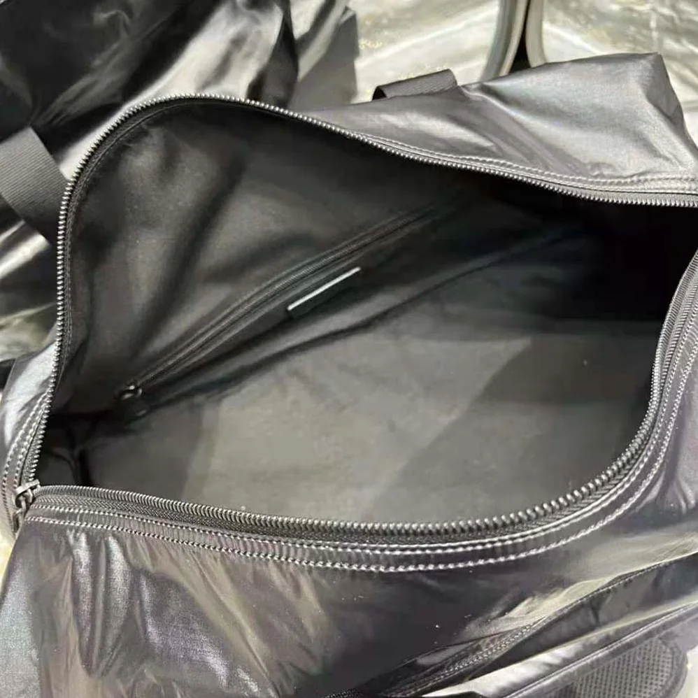 Saint Laurent YSL Nuxx Duffle in Nylon for Men in Black Saint Laurent YSL Nuxx Duffle in Nylon for Men in Black