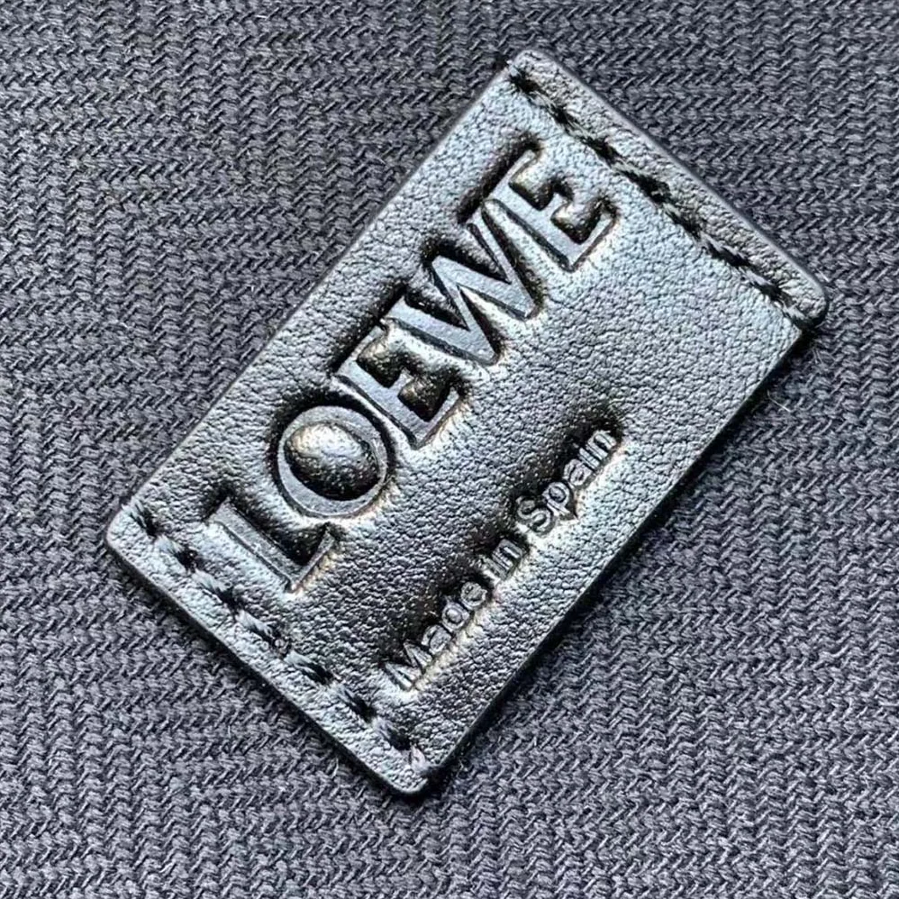 Loewe Convertible Backpack in Classic Calfskin for Men in Black