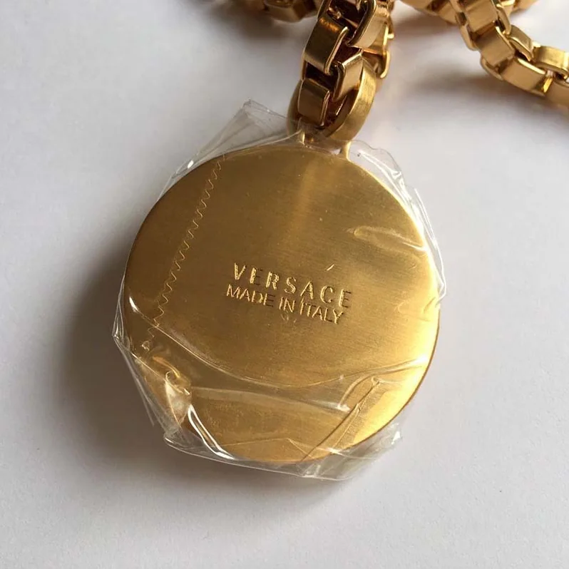 Versace Single Medusa Necklace for Unisex Versace Single Medusa Necklace for Unisex