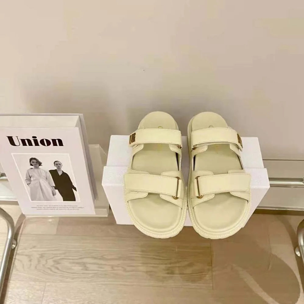 Dior DiorAct Slide White Lambskin for Women