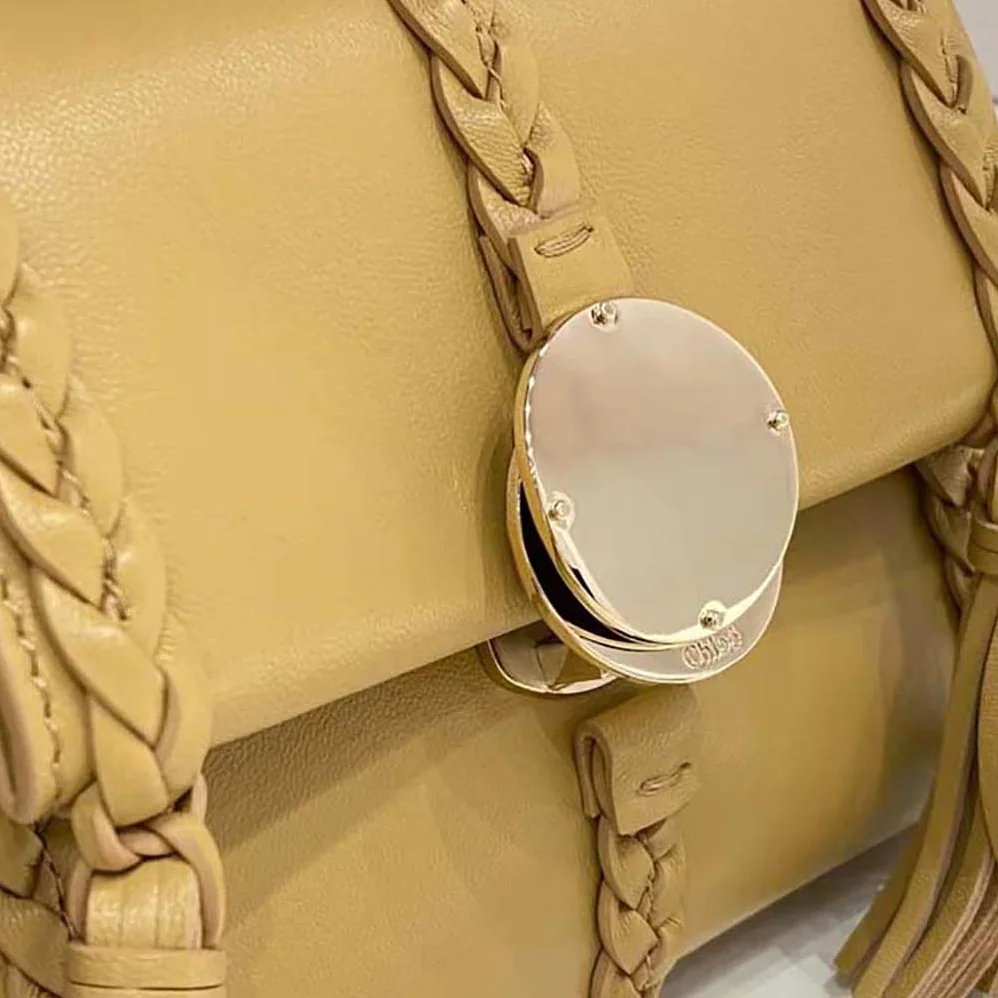 Chloé Penelope Mini Soft Shoulder Bag for Women in Brown