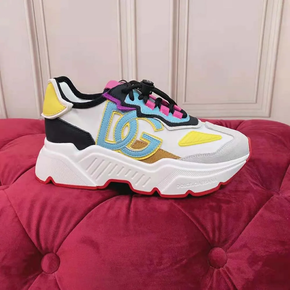 Dolce Gabbana D&G Mixed for Women in materials Daymaster Sneakers Dolce Gabbana D&G Mixed for Women in materials Daymaster Sneakers