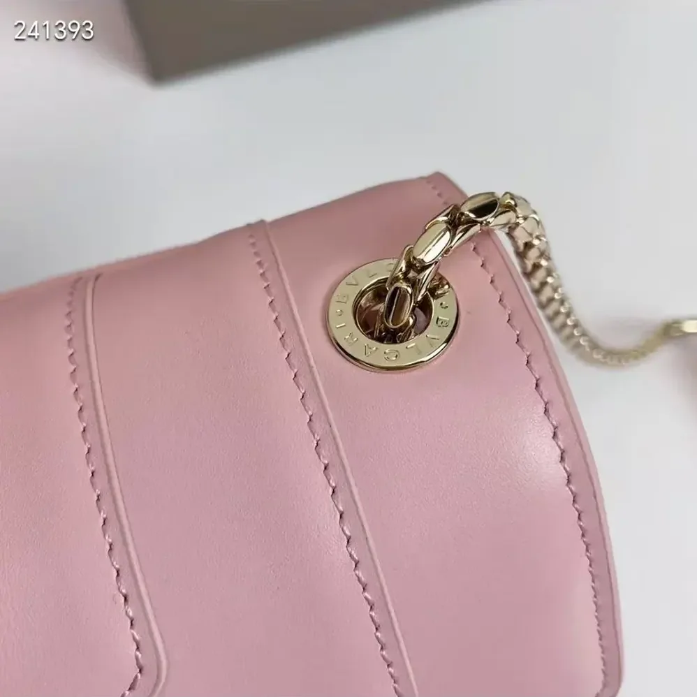 Bvlgari Mini Serpenti Forever East-West Shoulder Bag for Women in Pink Bvlgari Mini Serpenti Forever East-West Shoulder Bag for Women in Pink