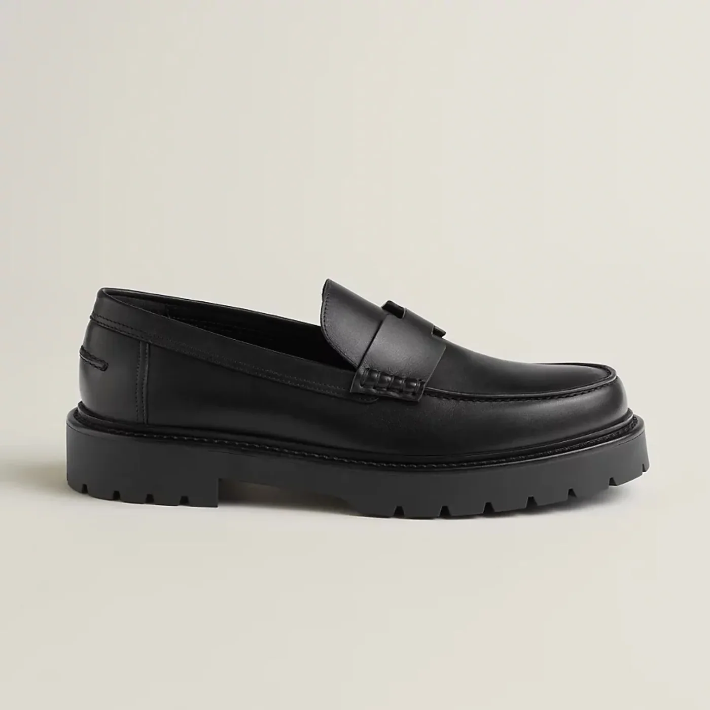 Hermes Klement Loafers Noir