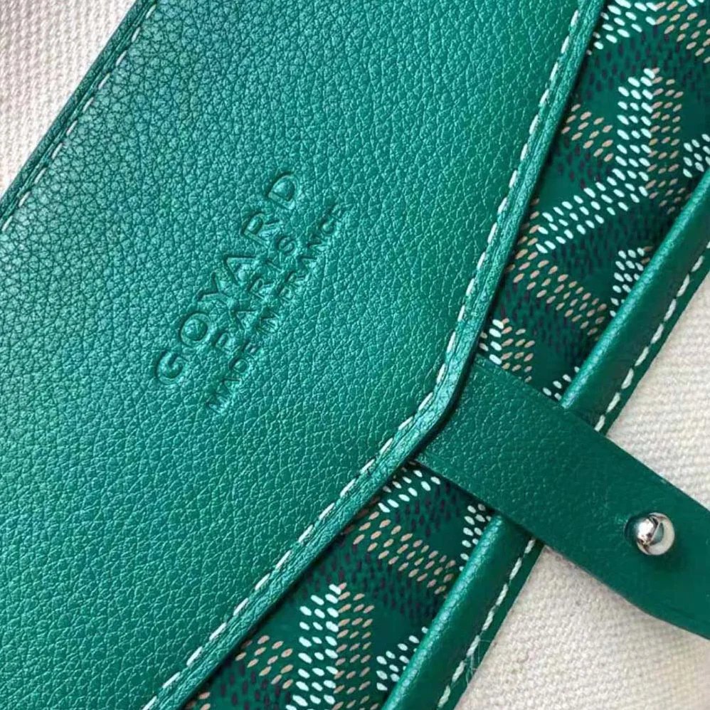 Goyard Cisalpin Document Case for Unisex in Green Goyard Cisalpin Document Case for Unisex in Green