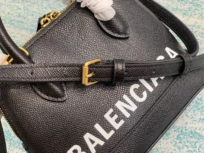 Balenciaga Ville Handbag In Black