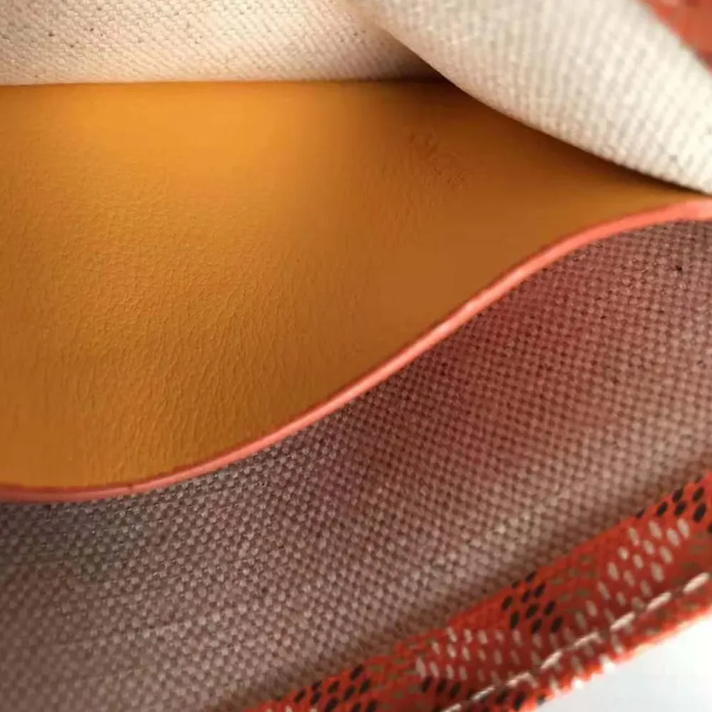 Goyard Plumet Pocket Wallet for Women in Orange