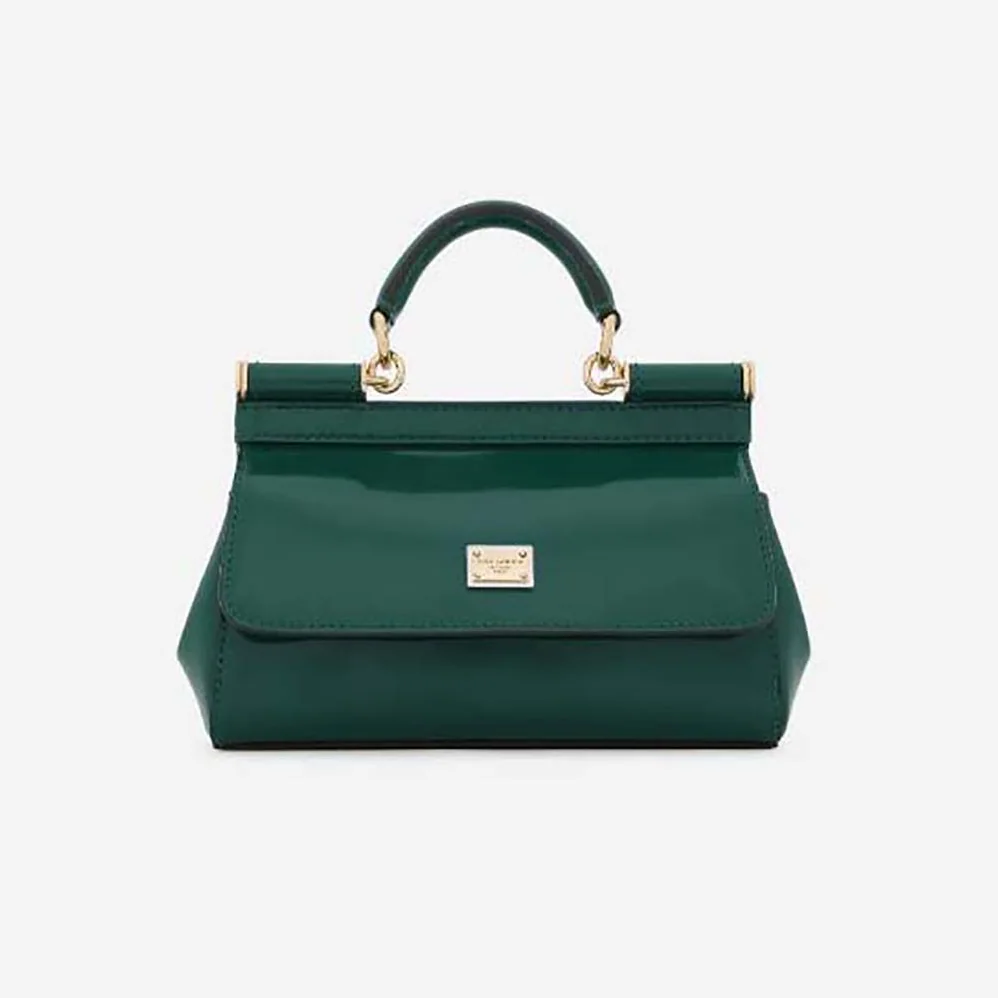 Dolce Gabbana D&G Small Sicily Handbag for Women in Green Dolce Gabbana D&G Small Sicily Handbag for Women in Green