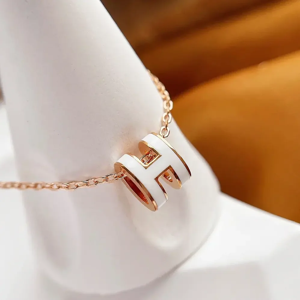 Hermes Mini Pop H Pendant-White H147992F 49 for Women