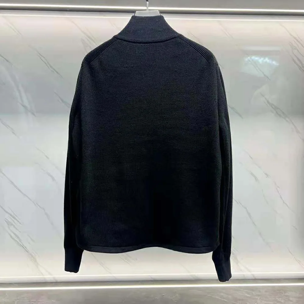 Dior Oblique Jacket Black Wool Knit for Men