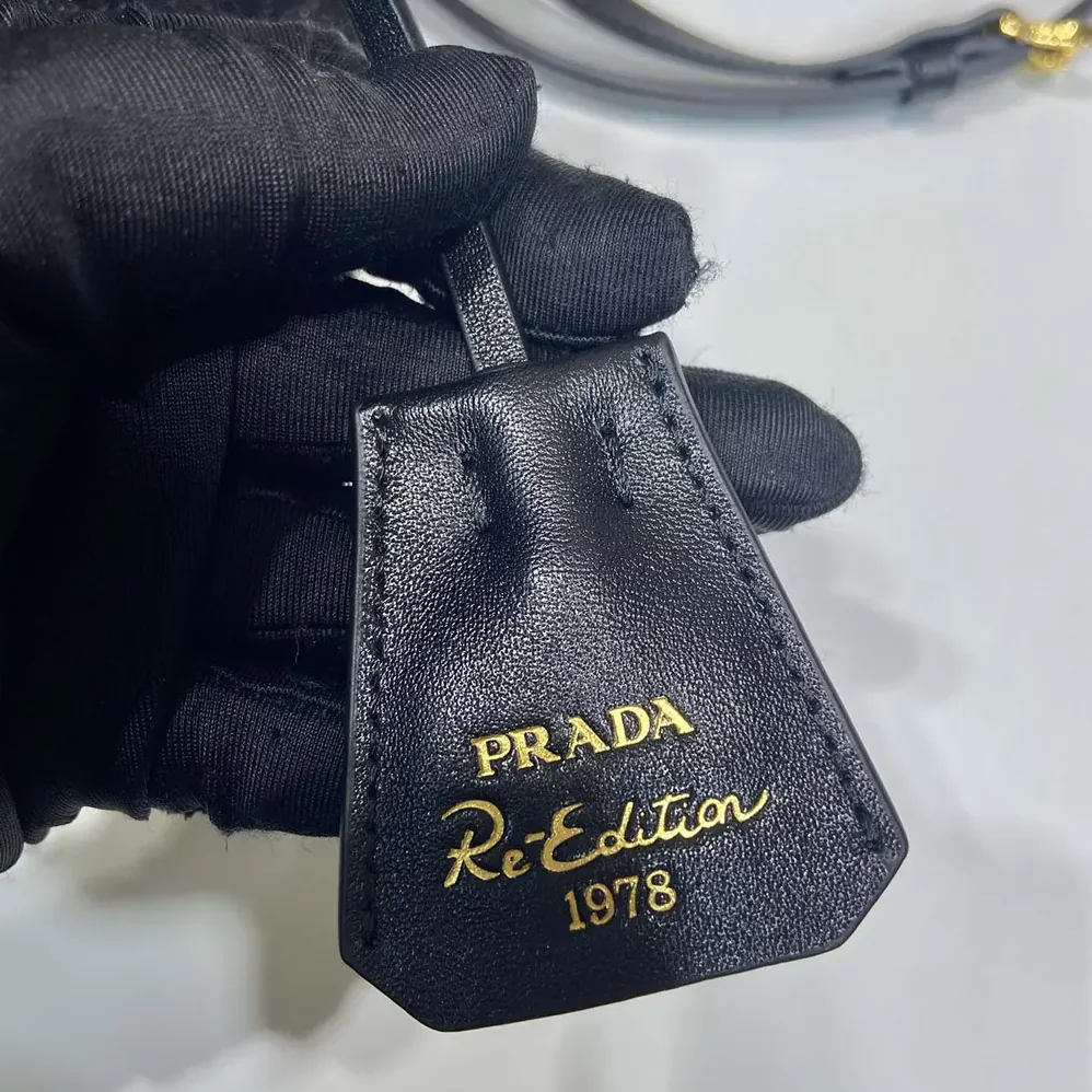 Prada Velvet Mini-bag with Nappa Leather Details for Women