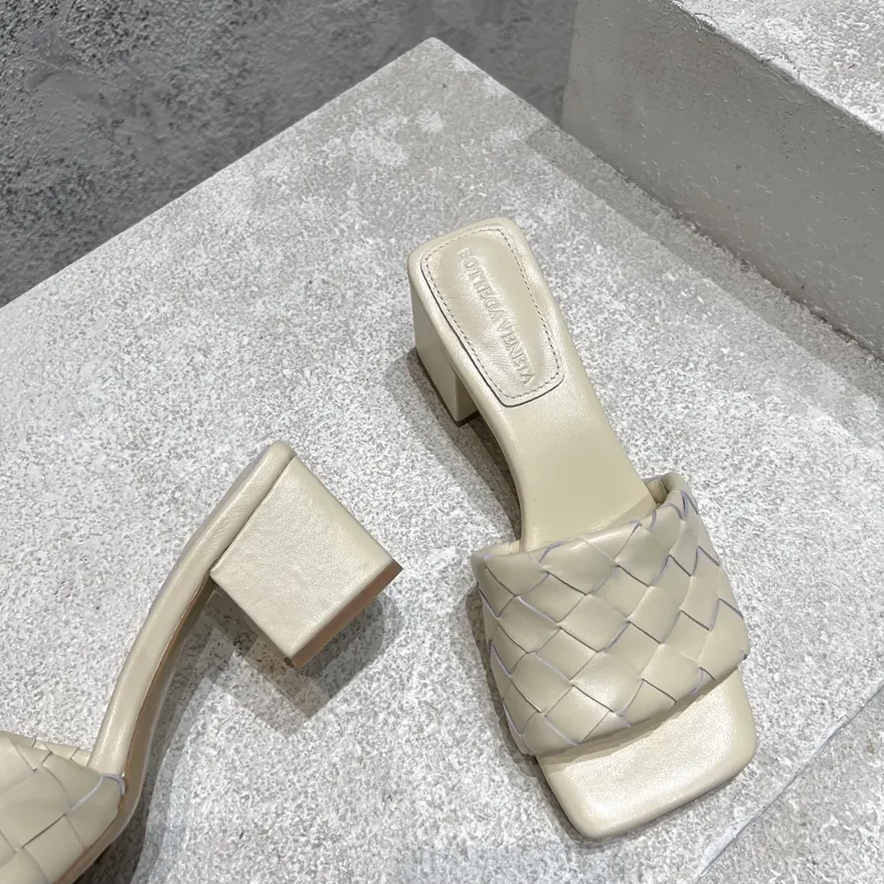 Bottega Veneta Parco Mule for Women in White