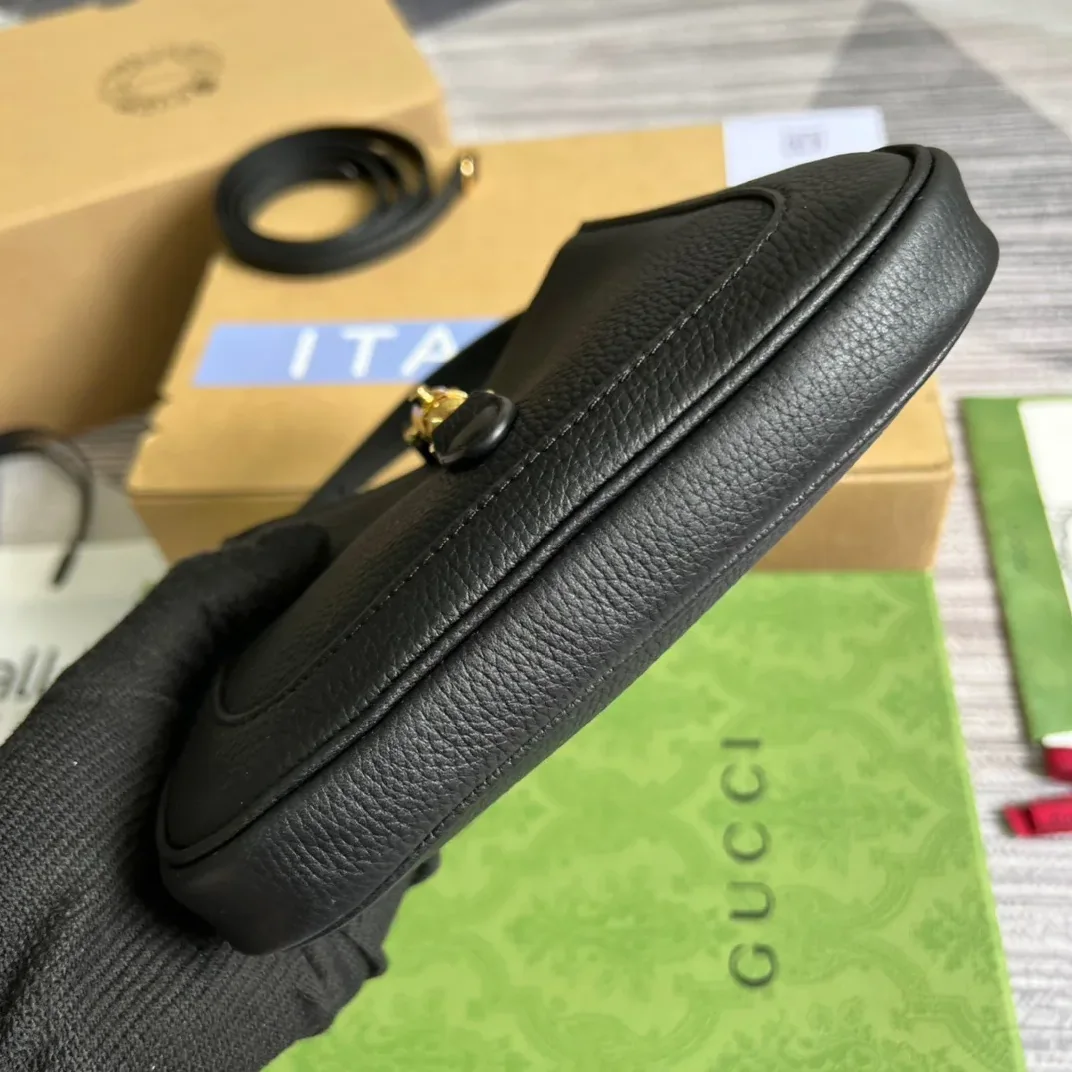 Gucci Jackie 1961 Mini Shoulder Bag Black Gucci Jackie 1961 Mini Shoulder Bag Black