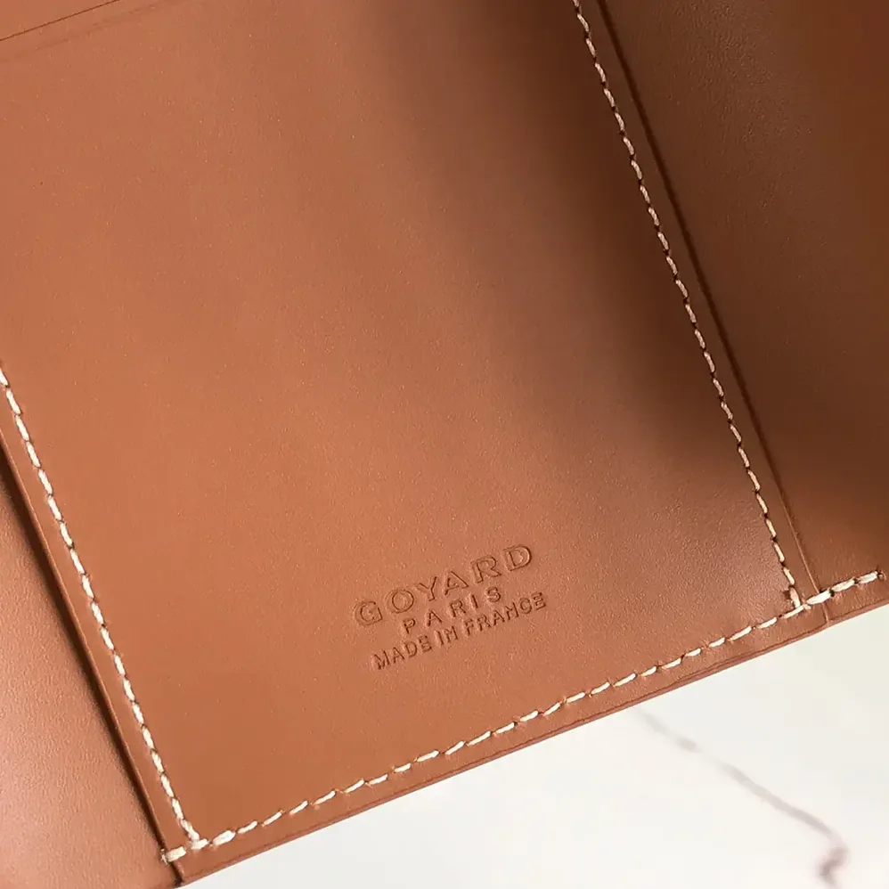 Goyard Saint Gabrie Wallet for Unisex in Tan