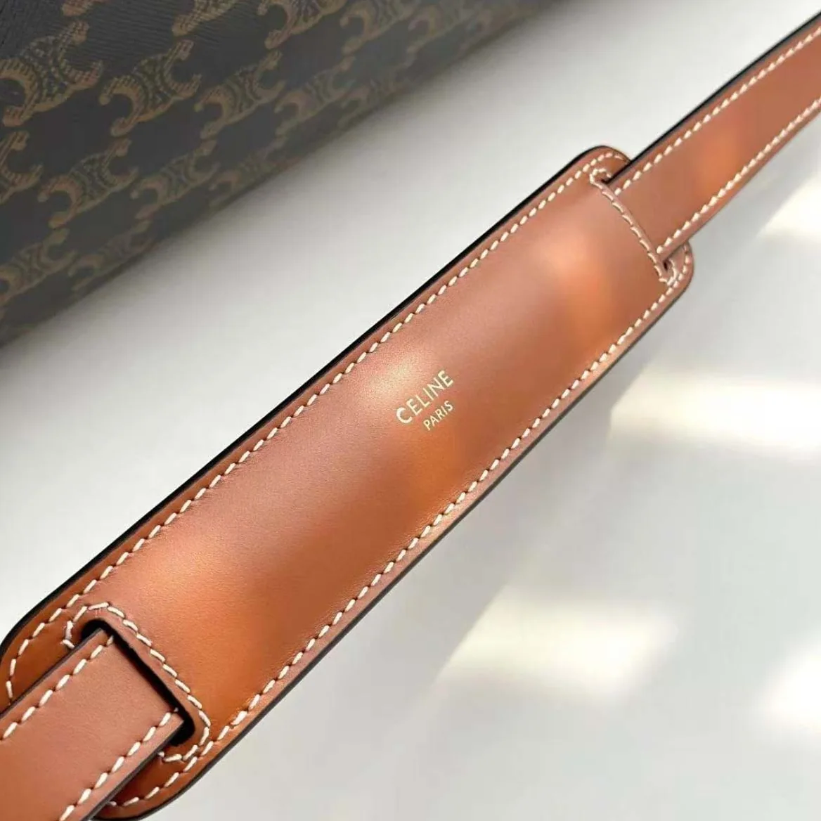 Celine Large Travel Bag in Triomphe Canvas with Celine Print for Unisex