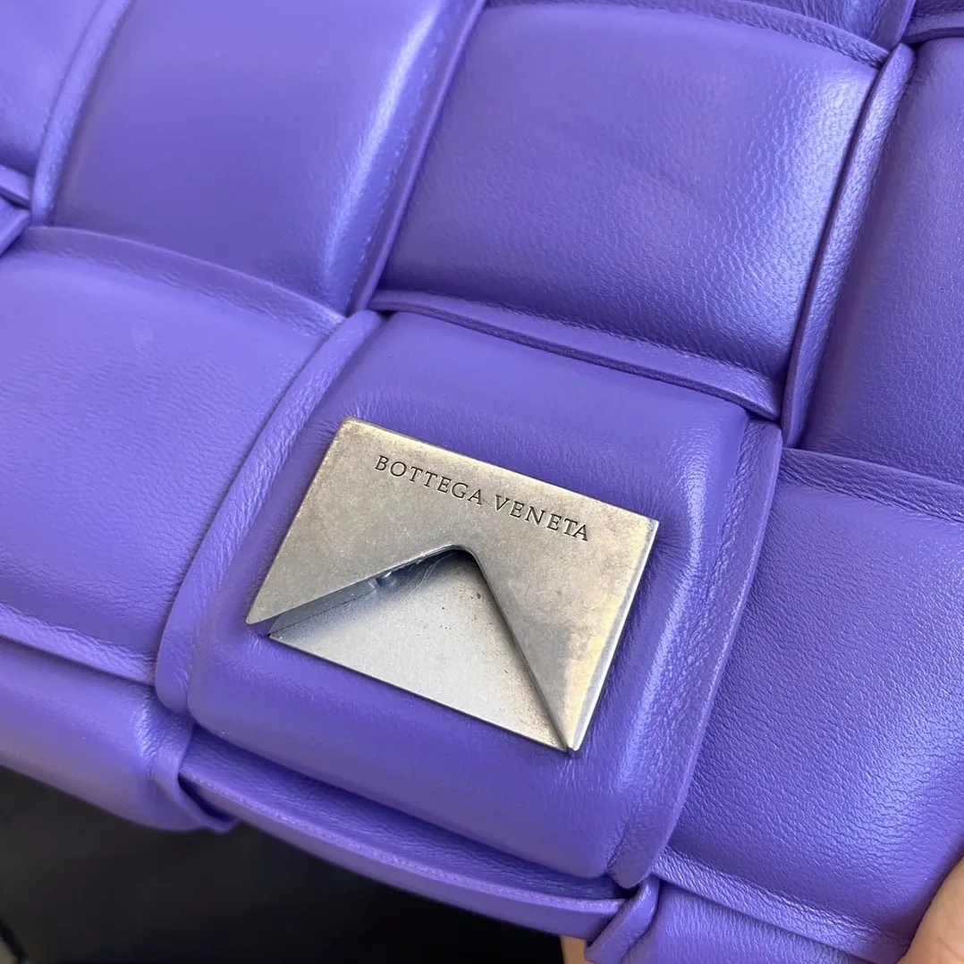 Bottega Veneta Padded Cassette Bag in In Violet Bottega Veneta Padded Cassette Bag in In Violet