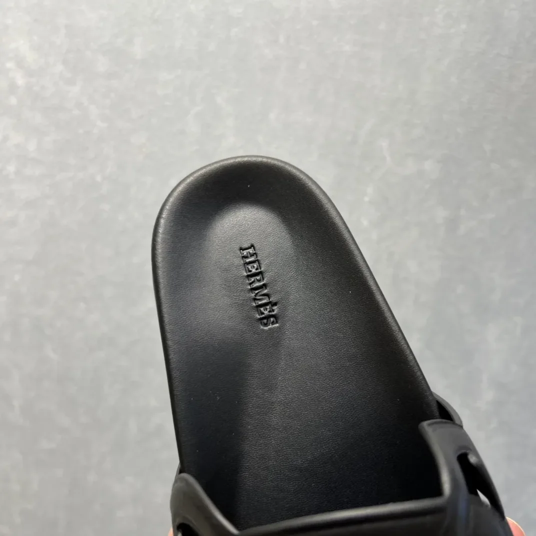 Hermes Extra Sandals Black