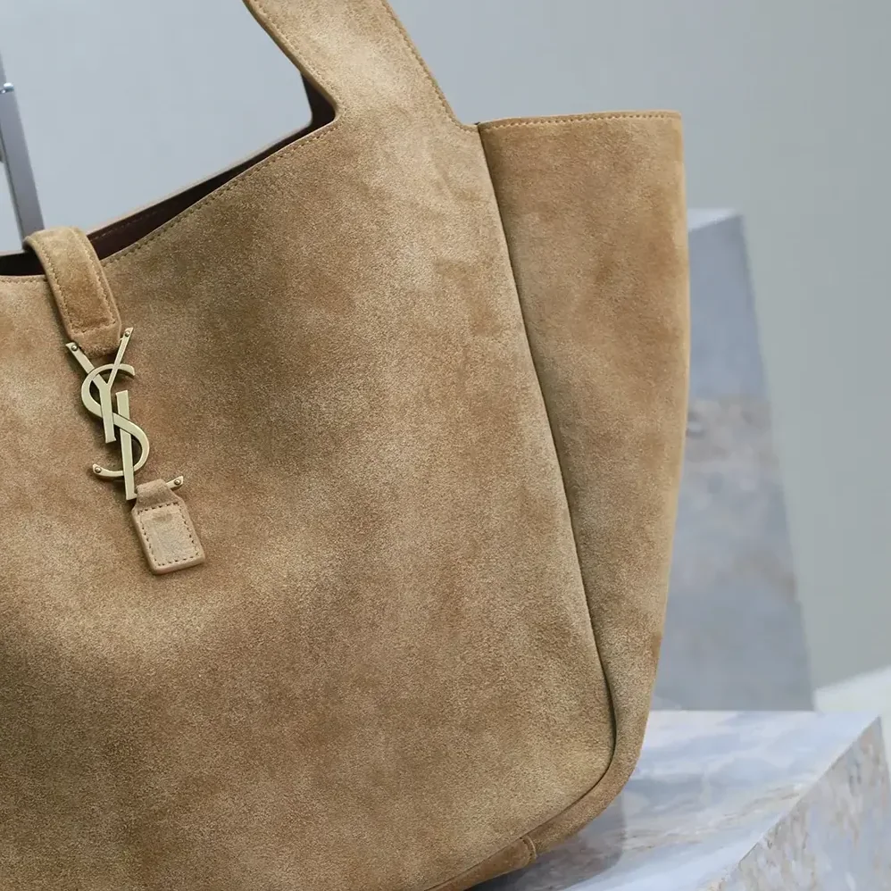 Saint Laurent YSL Le 5 à 7 Bea in Suede for Women