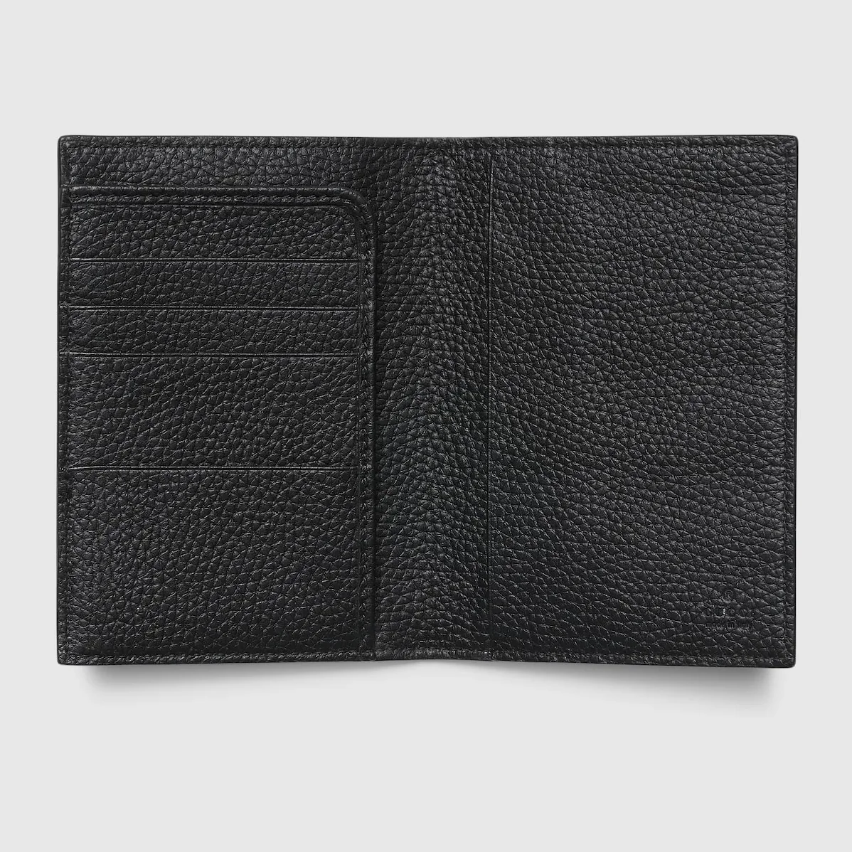 Gucci Jumbo Gg Passport Case Black / Gucci Jumbo Gg Passport Case Black /