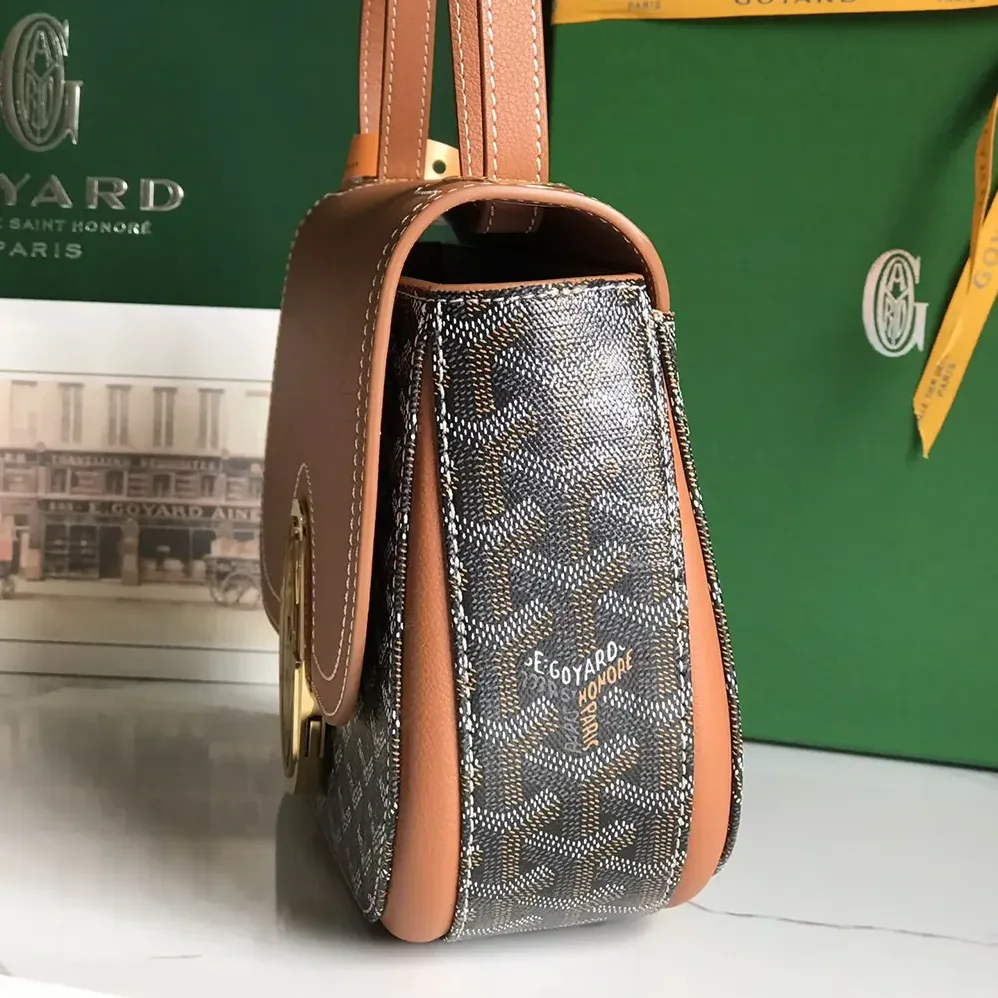 Goyard 233 Bag for Unisex in Tan
