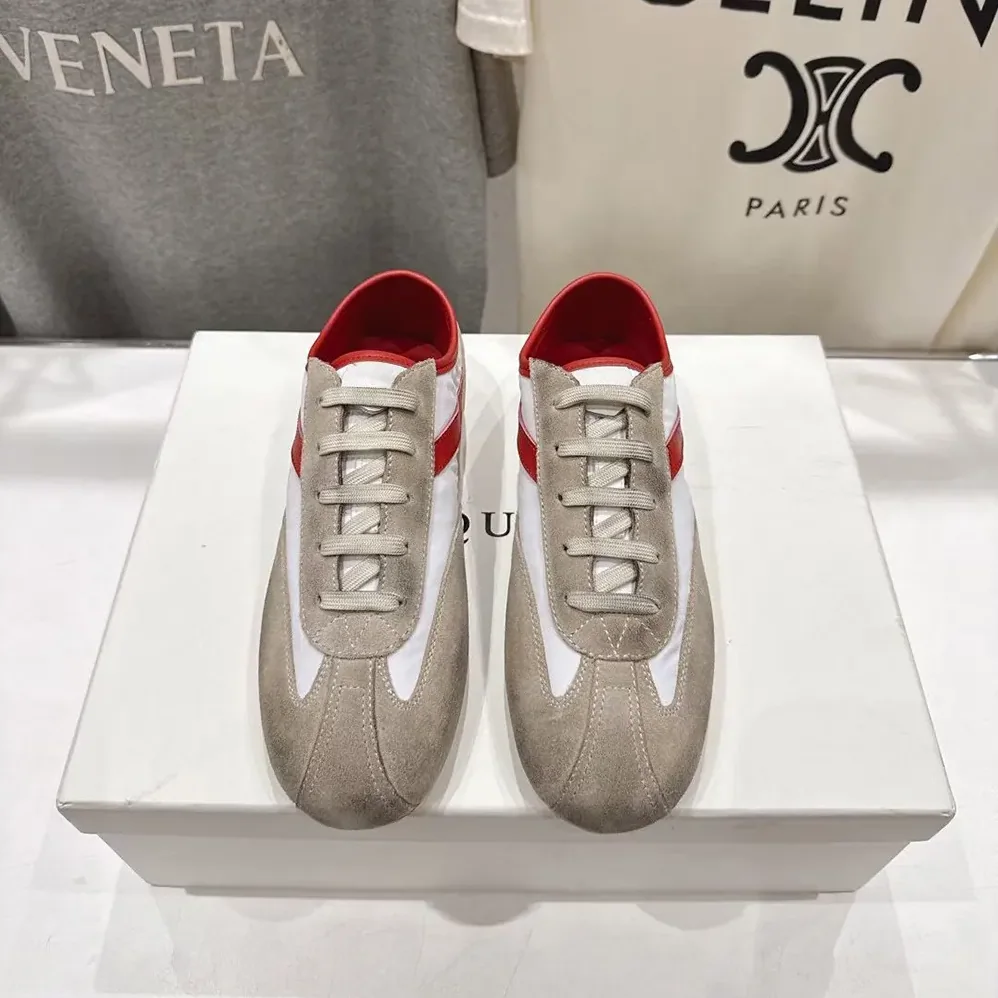 Alexander Mcqueen Boxe Sneaker in White for Unisex in Red