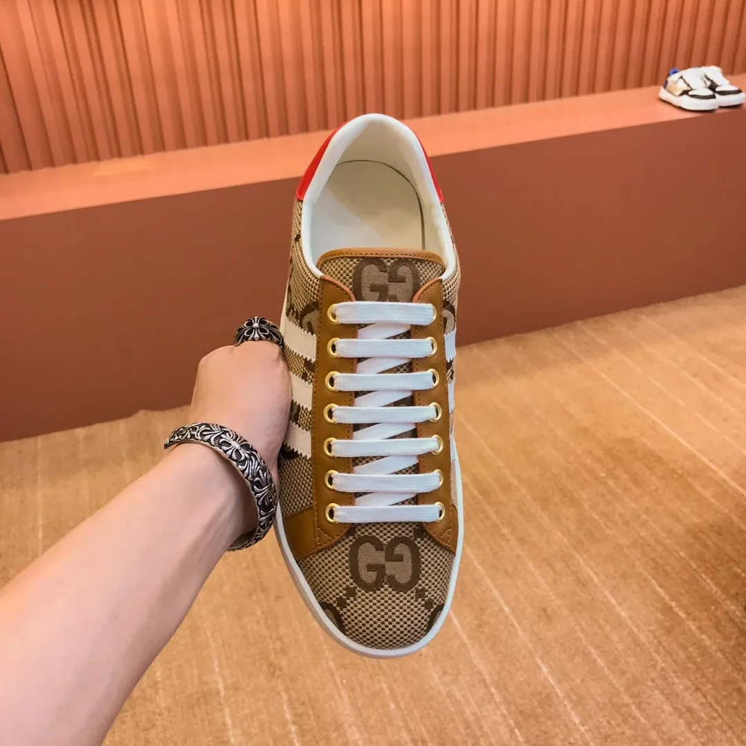 Gucci x Adidas With GG Sneaker Brown for Men Gucci x Adidas With GG Sneaker Brown for Men