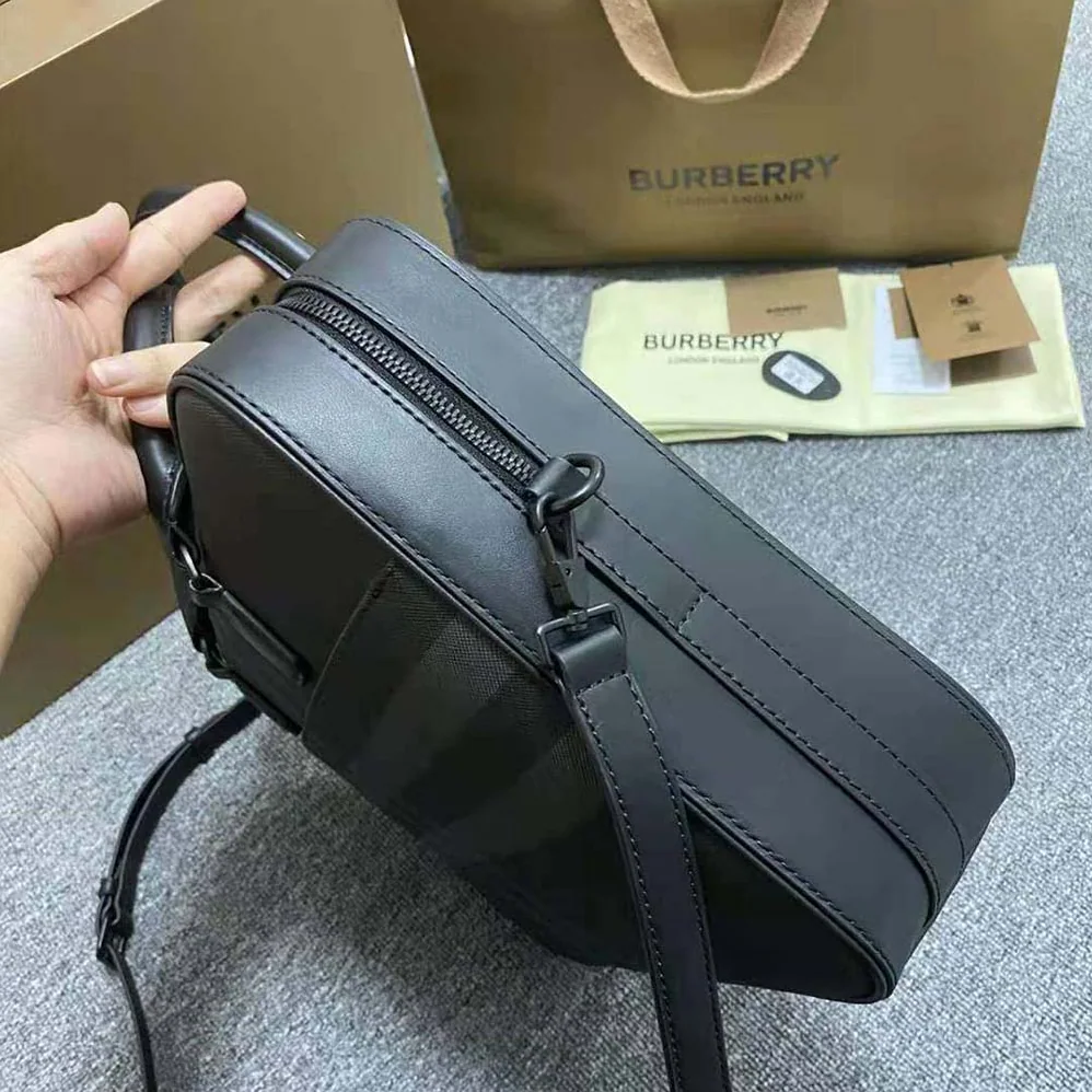Burberry Slim Ainsworth Briefcase for Men in Gray Burberry Slim Ainsworth Briefcase for Men in Gray