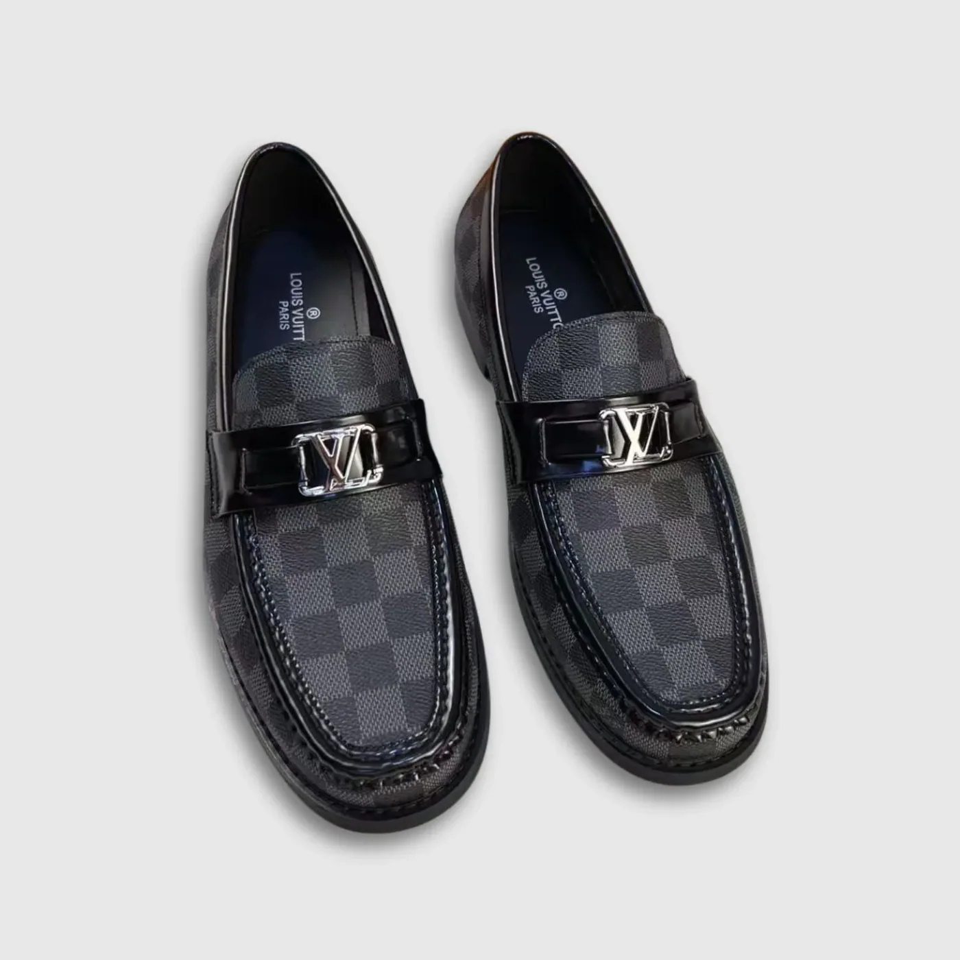 Louis Vuitton Monte Carlo Mocassin Damier Canvas Black Louis Vuitton Monte Carlo Mocassin Damier Canvas Black