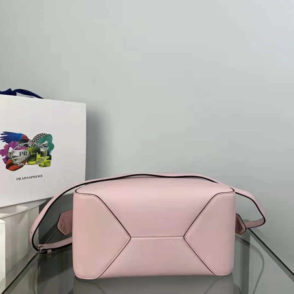 Prada Small Leather Prada Supernova Handbag for Women in Pink