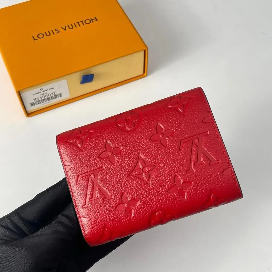 Louis Vuitton Victorine Wallet Scarlet Red