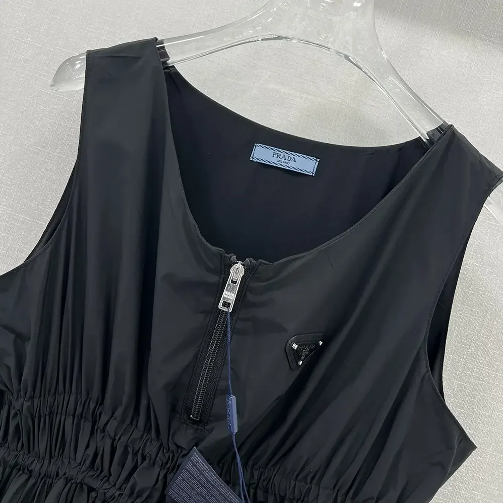 Prada Light Re for Women in Nylon Sleeveless Dress Prada Light Re for Women in Nylon Sleeveless Dress