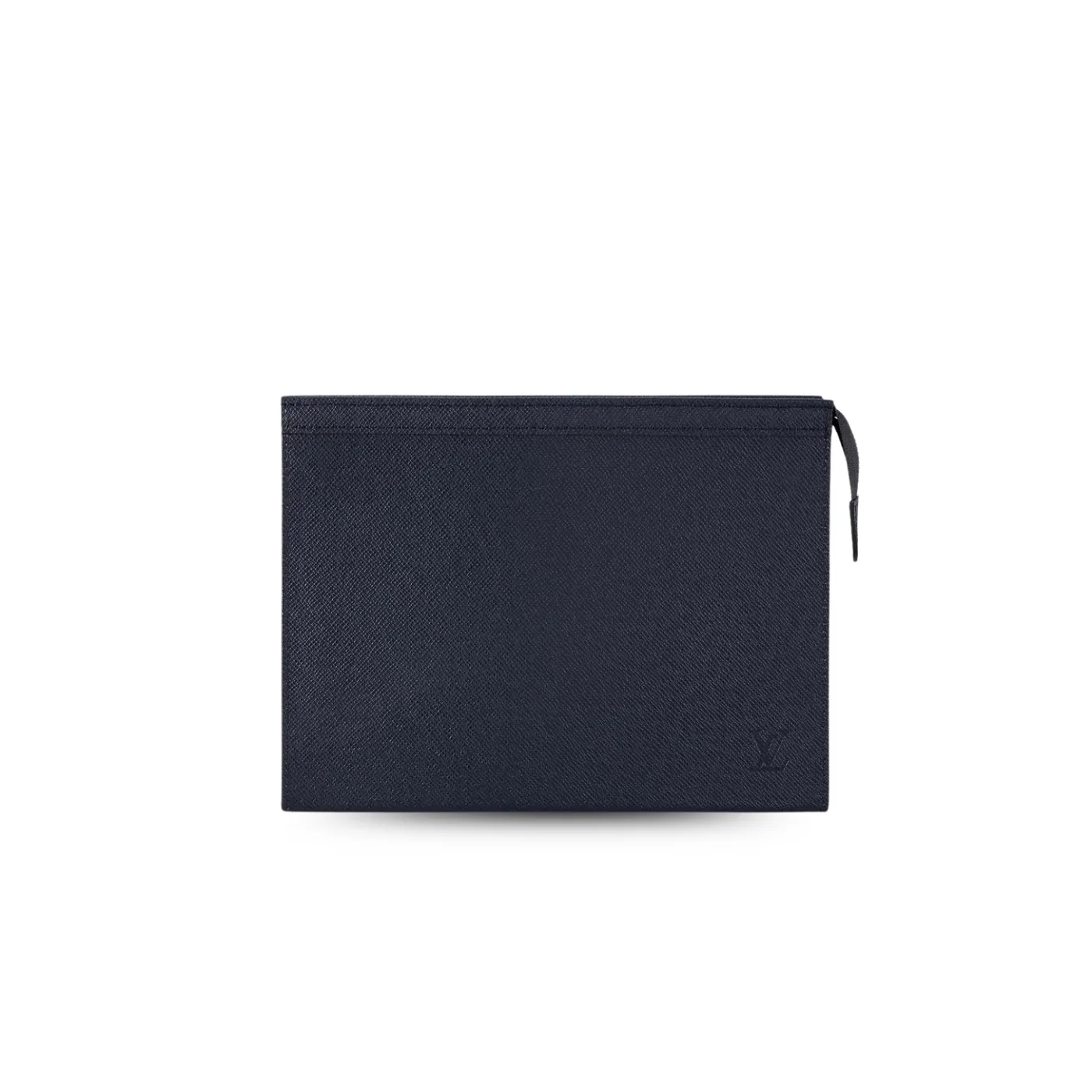 Louis Vuitton Pochette Voyage MM Pouch in Midnight Blue Silver Hardware Louis Vuitton Pochette Voyage MM Pouch in Midnight Blue Silver Hardware
